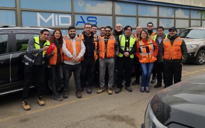 Directores de Programas Comunales Msur visitan Planta Valorizadora de Metales MIDAS