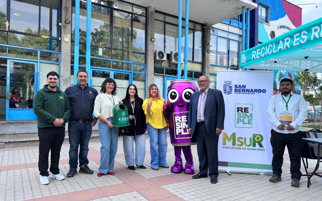 San Bernardo inicia la ampliación al 100% de cobertura de reciclaje domiciliario
