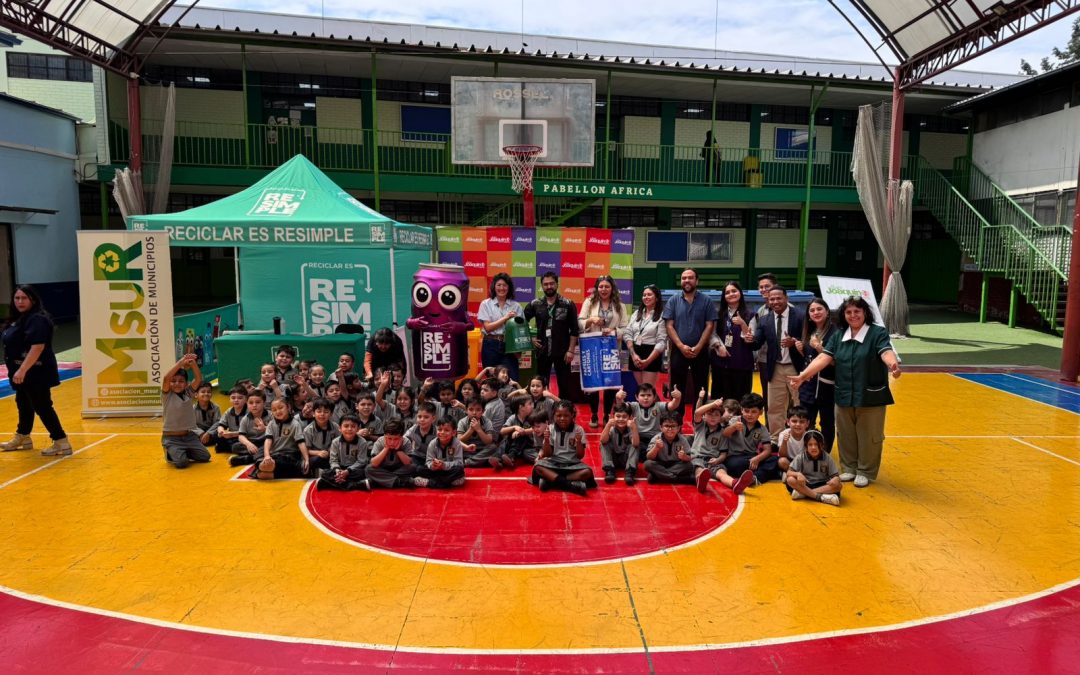 San Joaquín y Msur avanzan hacia el 100% de cobertura en reciclaje domiciliario