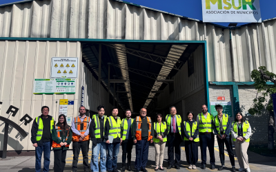 Empresa china JONO, dedicada a las soluciones tecnológicas en gestión de reciclaje, visita la Planta Metropolitana de Msur