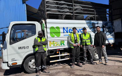 Padre Hurtado y Msur fortalecen su compromiso con el medio ambiente tras implementación del Programa de Neumáticos Fuera de Uso en la comuna