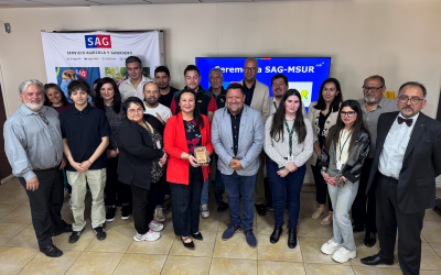 Convenio de colaboración entre Msur y el Servicio Agrícola y Ganadero