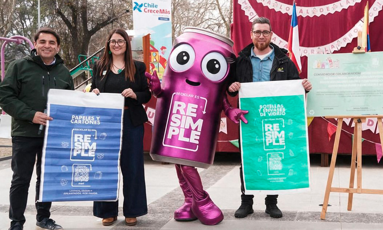 San Pedro, MSur y ReSimple firman alianza estratégica para aceler el reciclaje y cumplir la Ley REP.